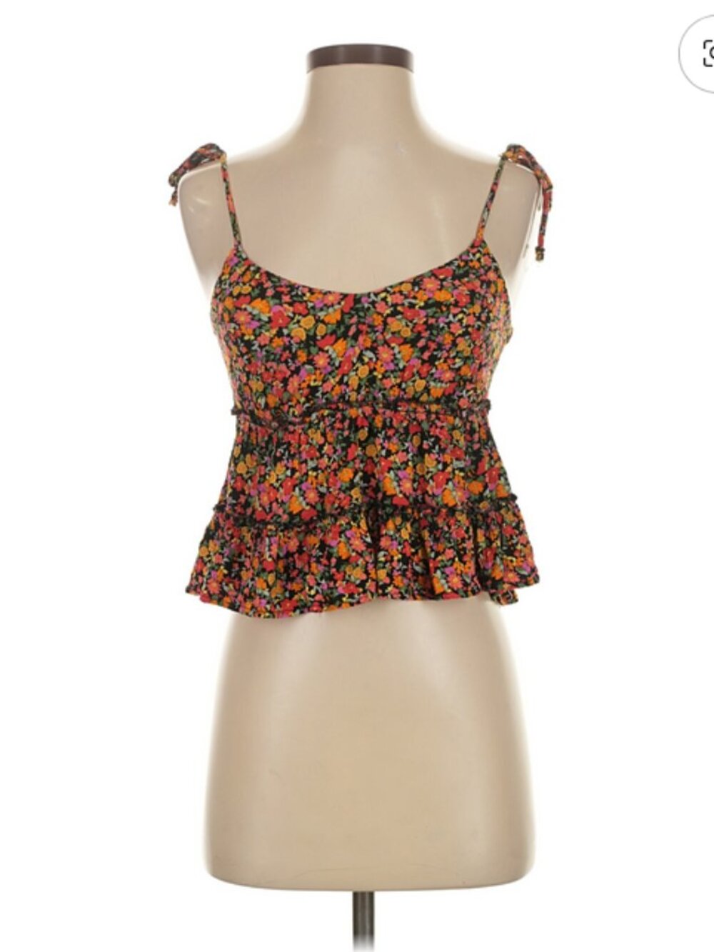 Sonoma Goods for Life Size XS Sleeveless top in Floral Print